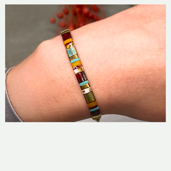 Tutoriel bracelet Tila Daphné