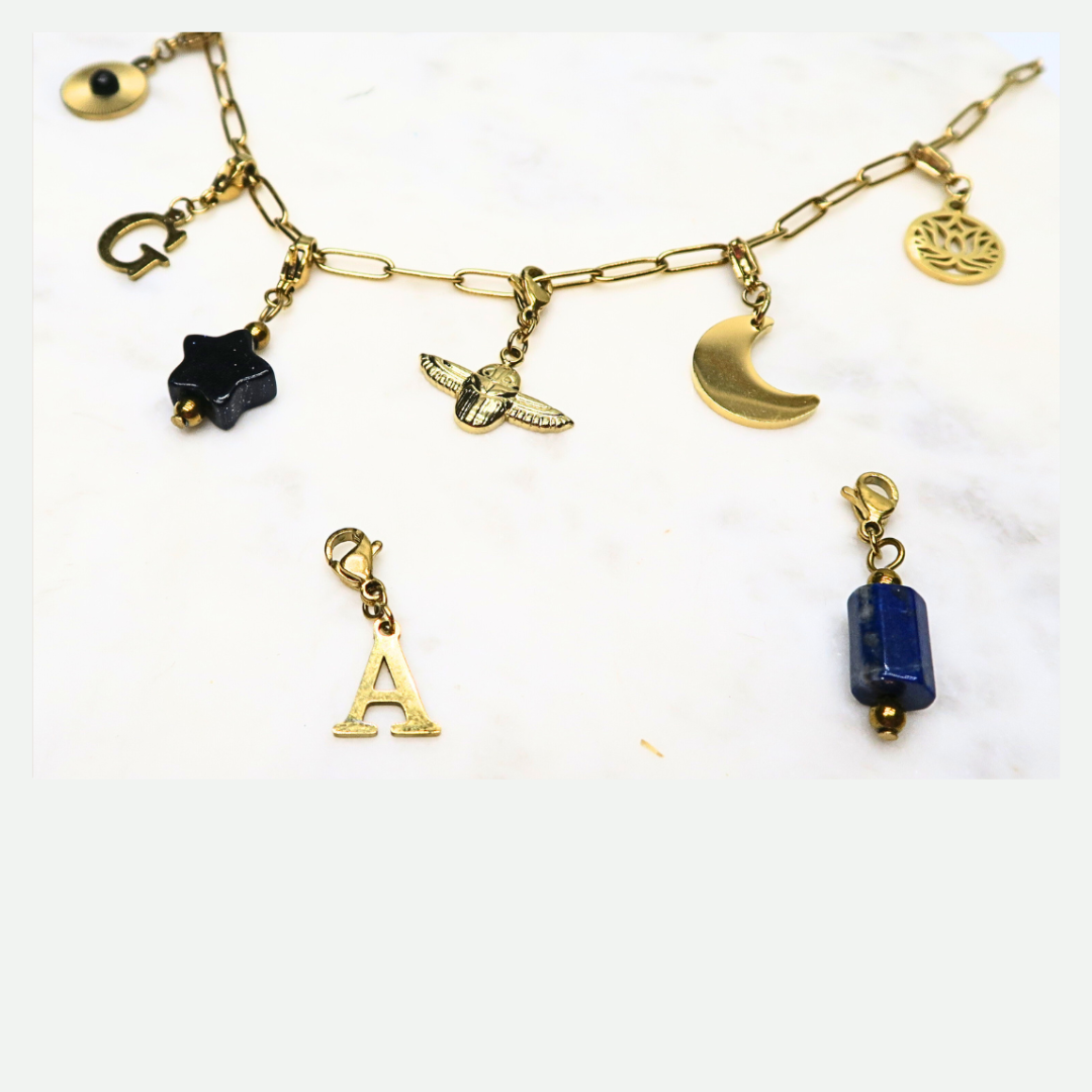 Tutoriel collier avec des pendentifs interchangeables