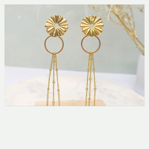 DIY Boucles d'oreilles Alizée