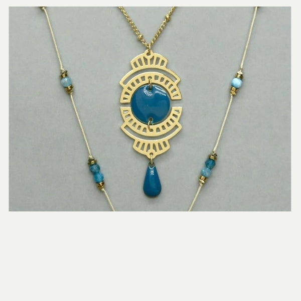 DIY collier Harmonie doré