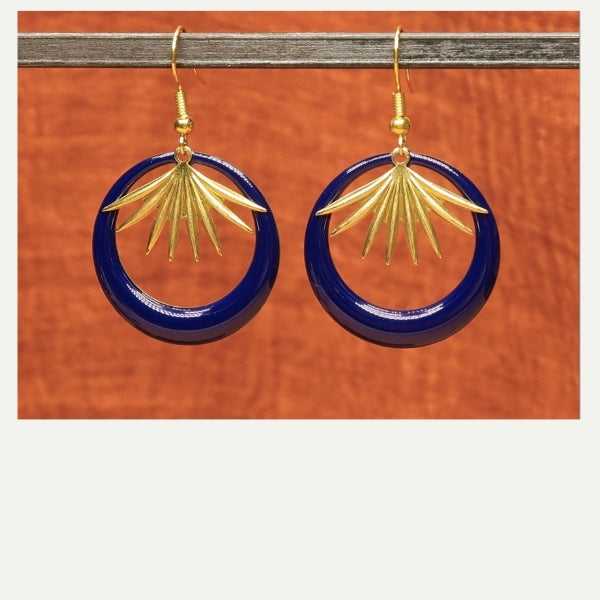 DIY créoles palme