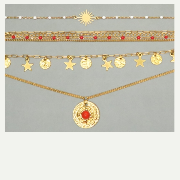 Faire des colliers et des bracelets en chaînes
