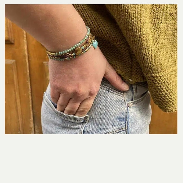 Tutoriel bracelet multi-rangs