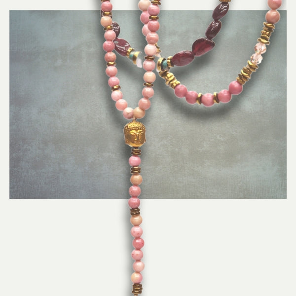 Tutoriel collier de perles en Y façon Mala
