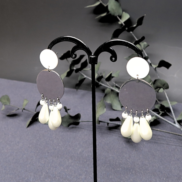 20 clous en acier inox pour boucles d'oreilles puces