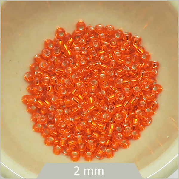 5g Rocaille Miyuki 11/0, 0009 mandarine