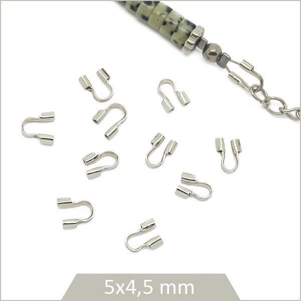 10 protège fil câblé en acier inox