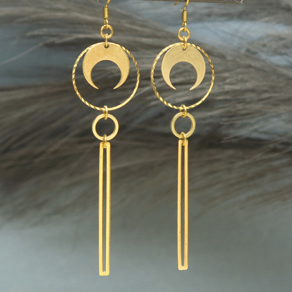 20 anneaux fermés cercle 8 mm laiton brut doré