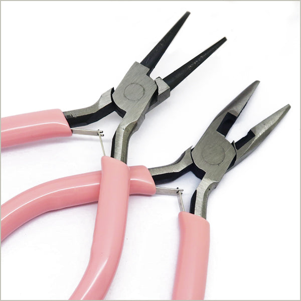 Lot de pinces débutant pour bijoux : 1 pince plate et 1 pince conique