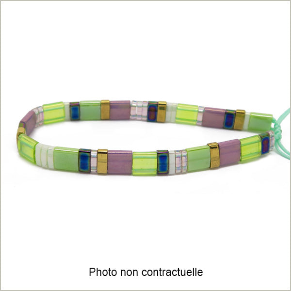 6g de mix de perles Tila Nymphéa