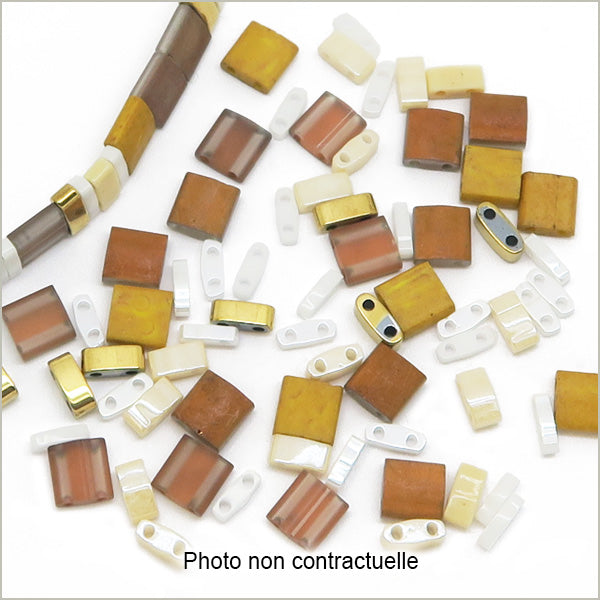 6 g de mix de perles Tila Tiramisu