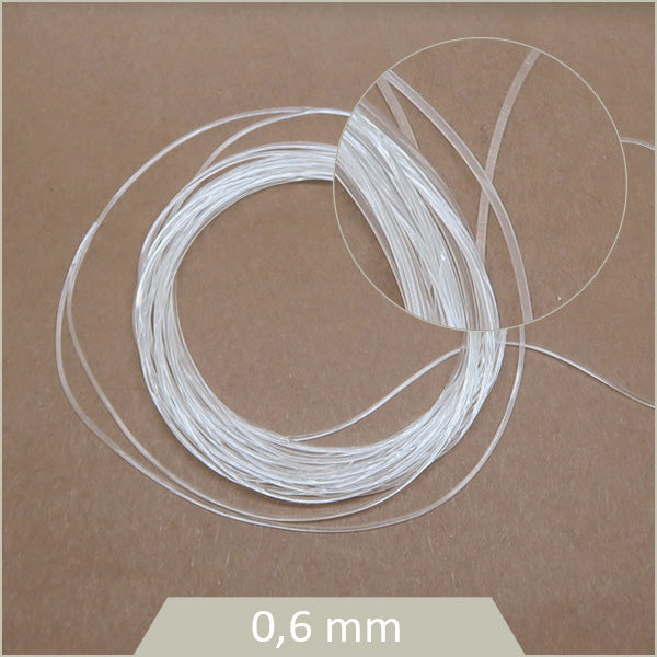3 m de fil élastique 0,6 mm