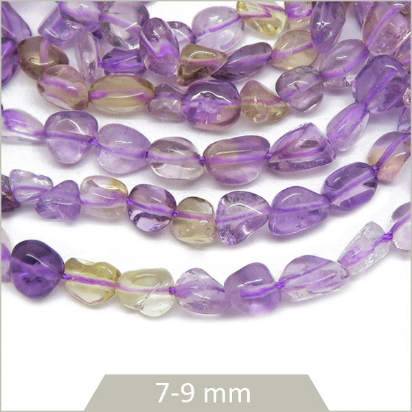 Lot De 90 Perles En Améthyste Naturelle - Qualité Gemme, Non Traitées - Envoi Offert