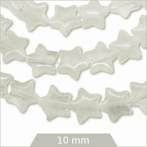 fournisseur perles verre forme étoile