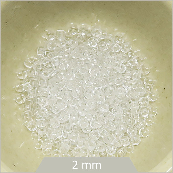 5g Rocaille Miyuki 11/0, 0131 Crystal