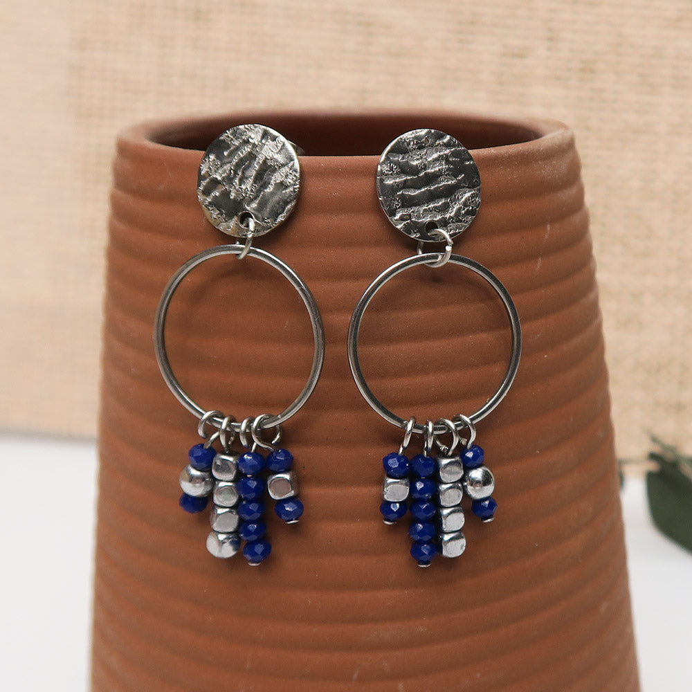 Env. 130 perles cubes arrondis 3 mm en hématite argenté métallisé