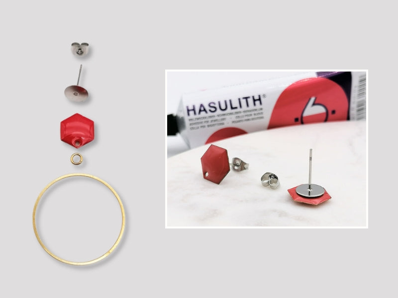 Colle Hasulith verre, métaux, bois, etc pour bijoux fantaisie