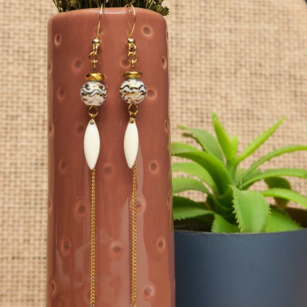 12 crochets de boucles d'oreilles bille doré cantOr