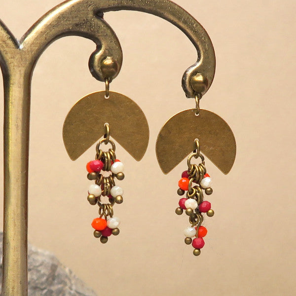 50 tiges billes bronze 20 mm