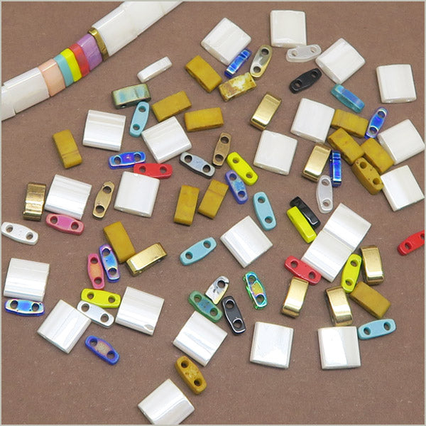 6g de mix de perles Tila Madras