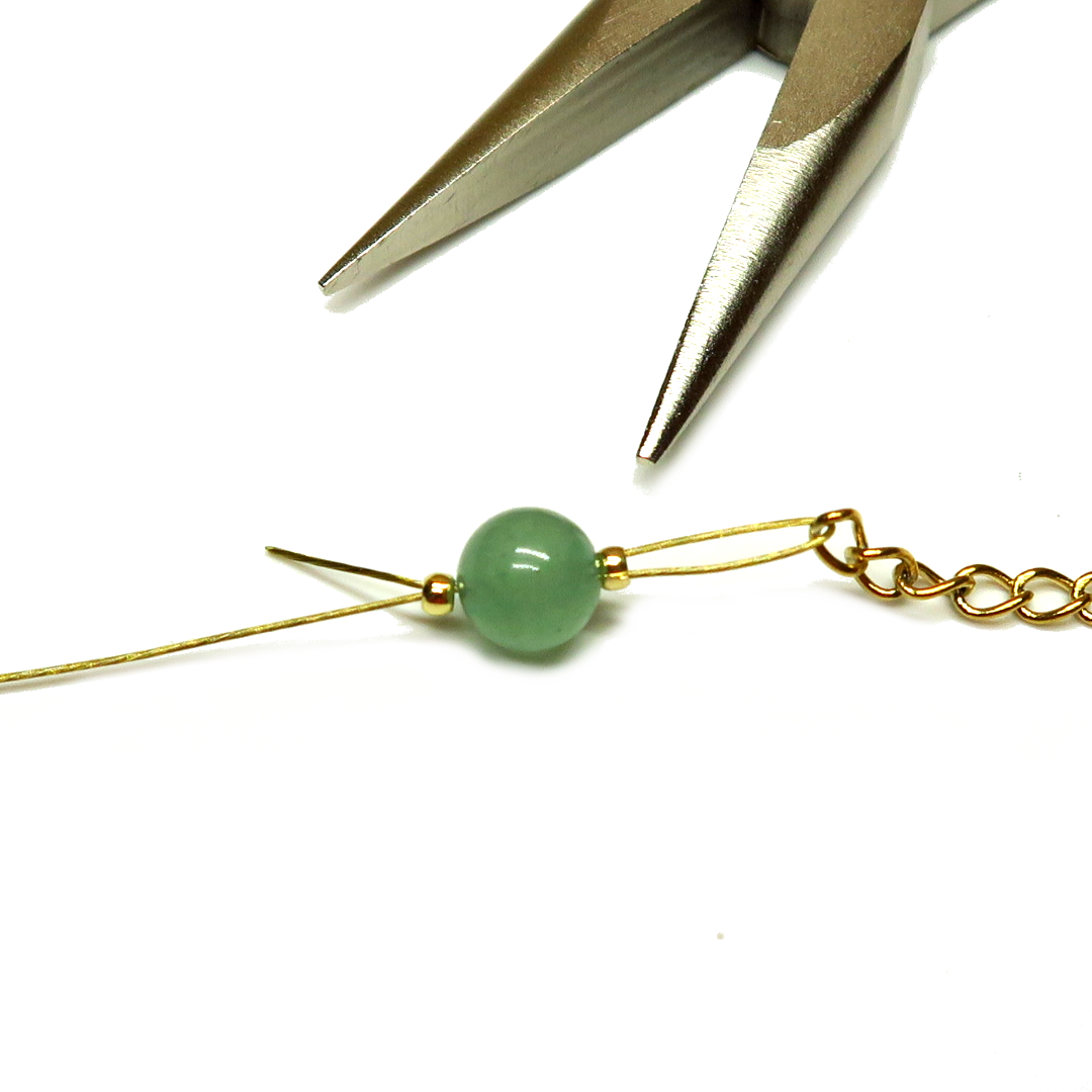 Env. 350 perles à écraser 2x1,5mm en laiton brut