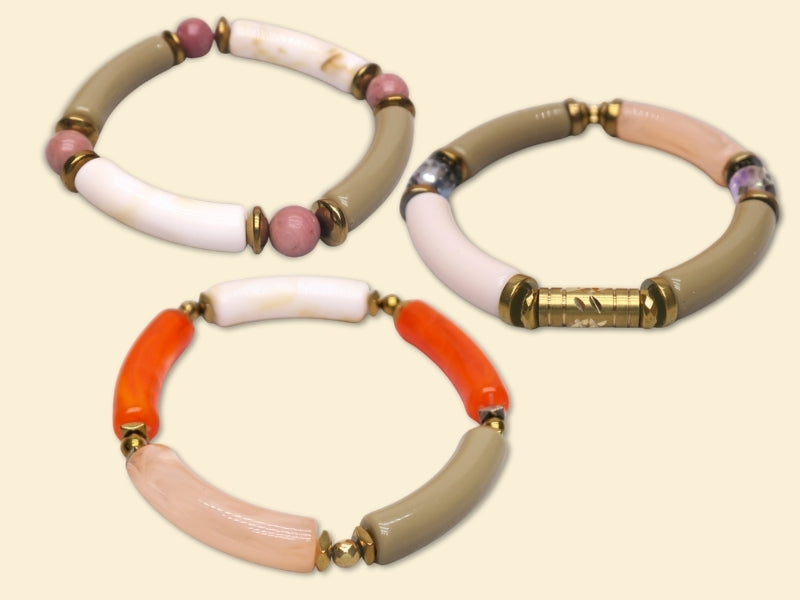 75 perles soucoupes en hématite 8 mm doré