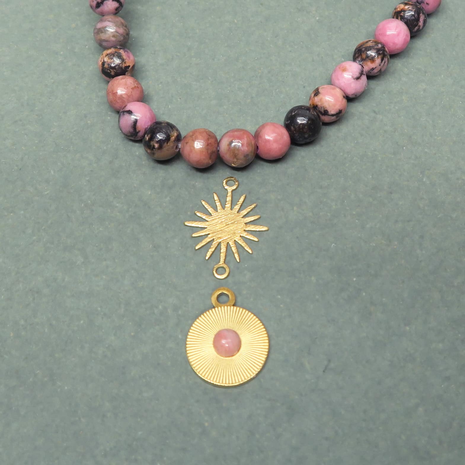 Fournisseur breloque acier doré