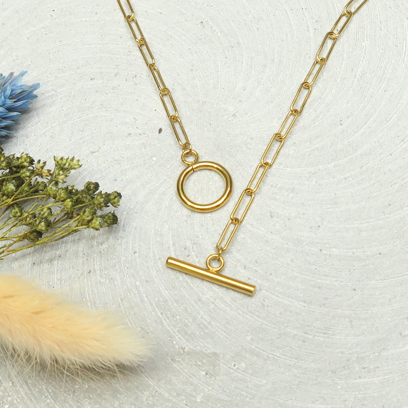Fermoir toggle pour bijoux