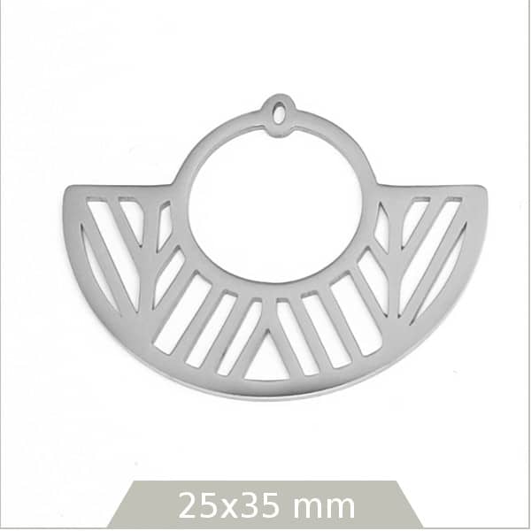 Fournisseur breloque acier pour bijoux