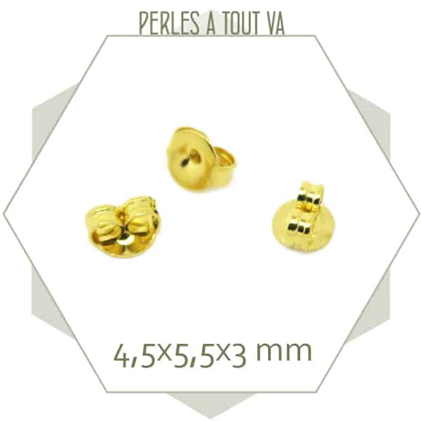 Contre clous pour boucles d'oreilles