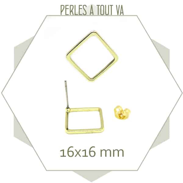 clou boucles d'oreilles