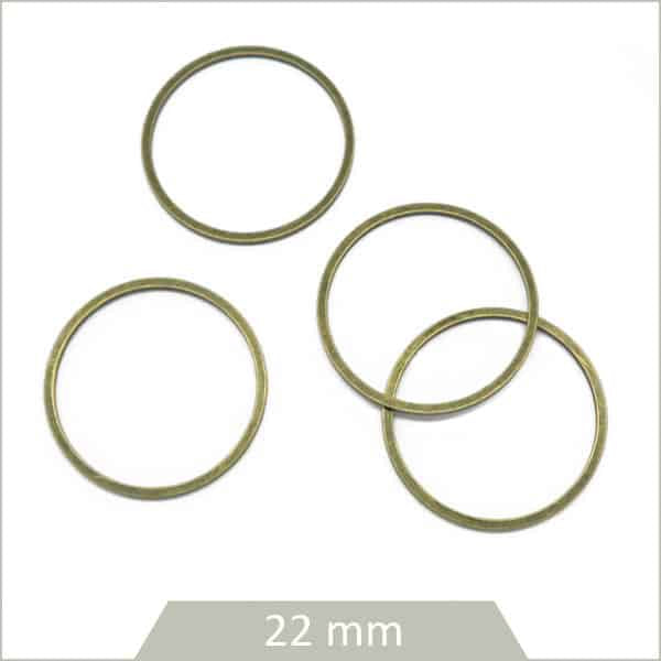 fourniture créoles bronze pour bijoux