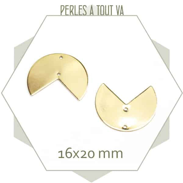 pendentif couleur or