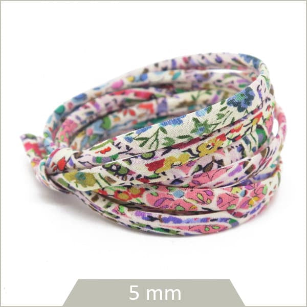 Vente de cordon liberty multicolore