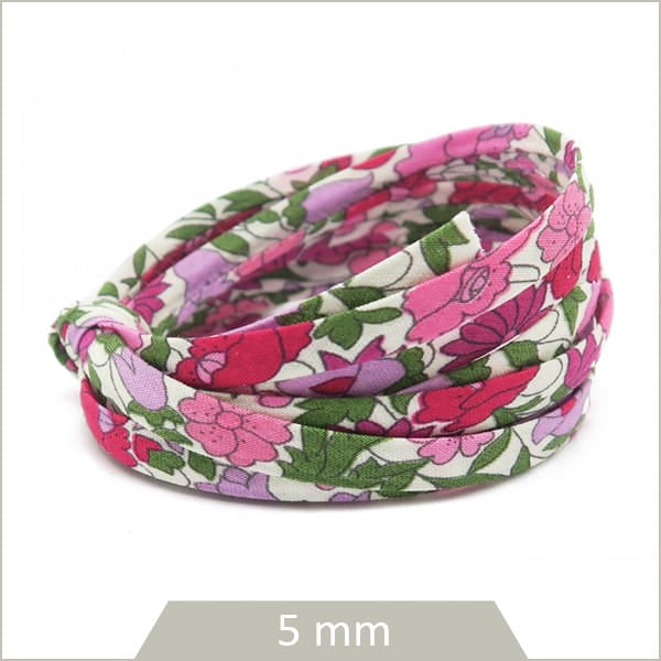 Création bijoux avec cordon liberty