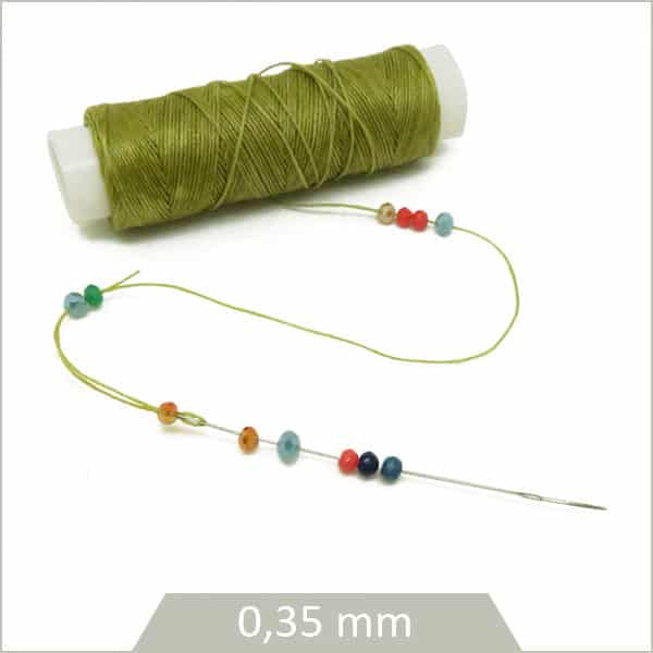 Vente bobine fil kaki pour bijoux