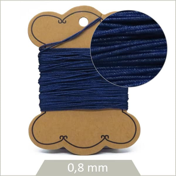 Fourniture fil bijoux bleu nuit