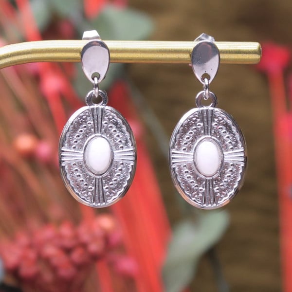 DIY création boucles d'oreilles acier inox