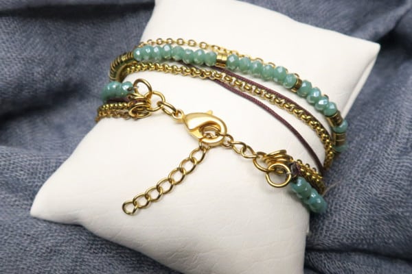 Tutoriel bracelet bracelet multirangs