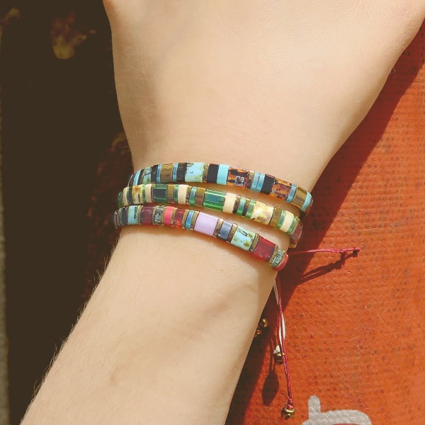 DIY mix bracelets tila