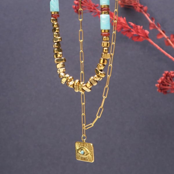 DIY collier inca or