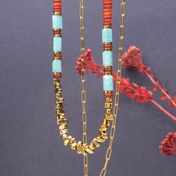 Fournitures pour créer collier soi-même