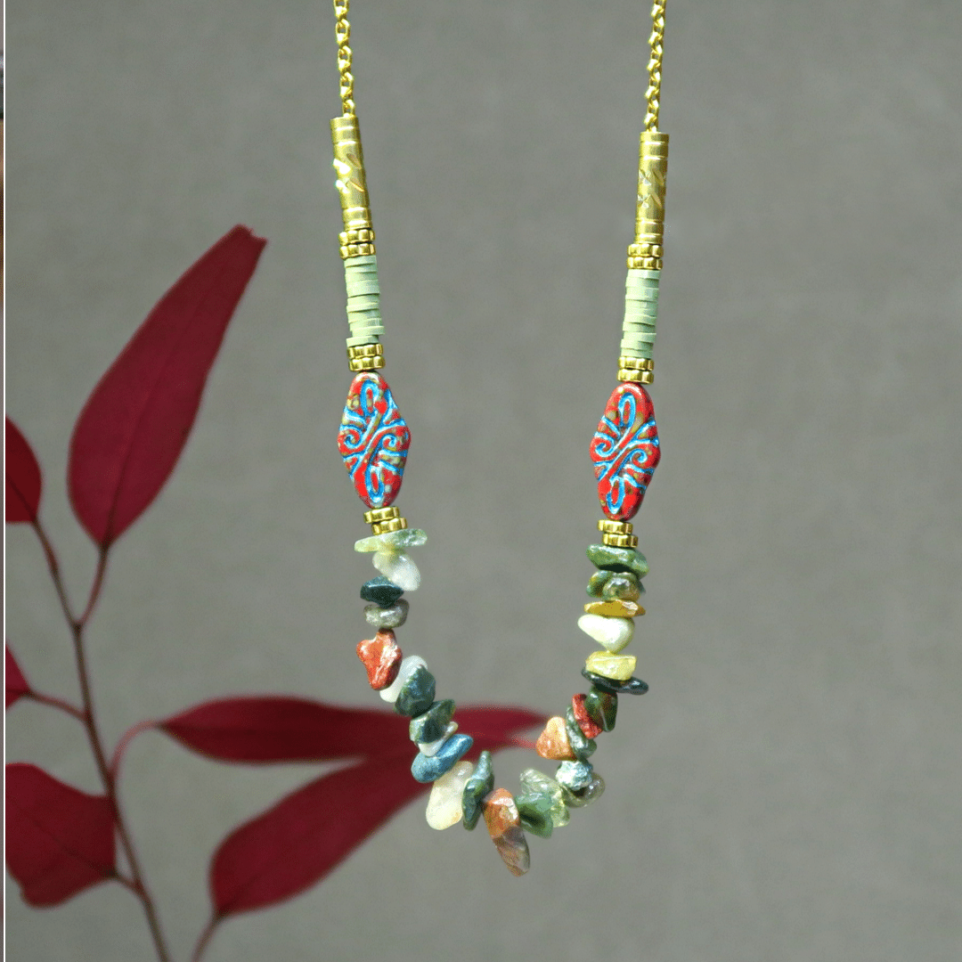 DIY collier original perles