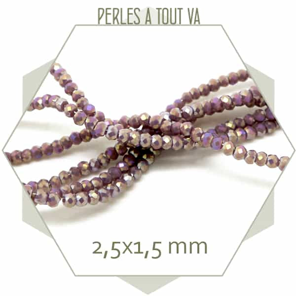 Broche Oria Vintage – Pierres Violette Facettées, Fausse Perle, Métal Doré – Longueur 7,5 Cm