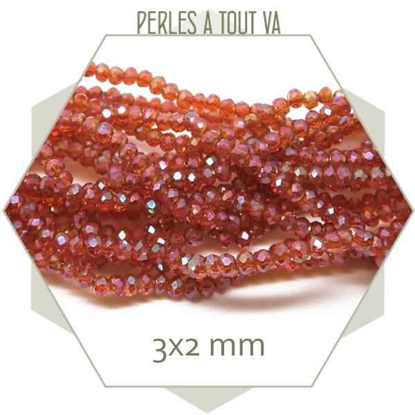 petite perle verre brillante