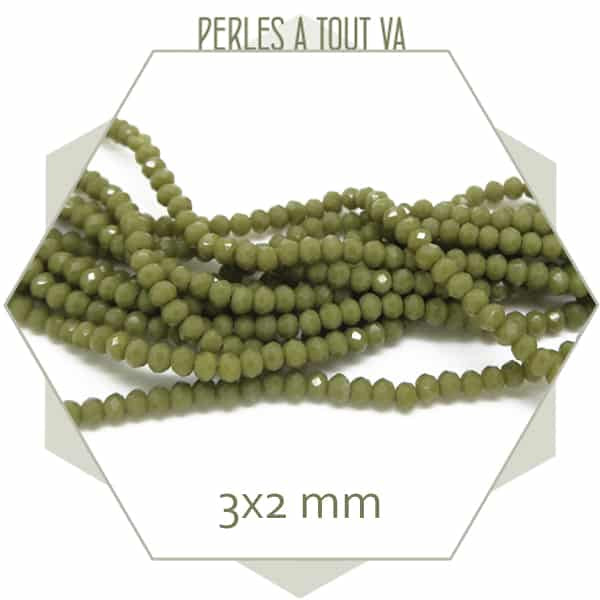 Achat en gros perles facettes en verre