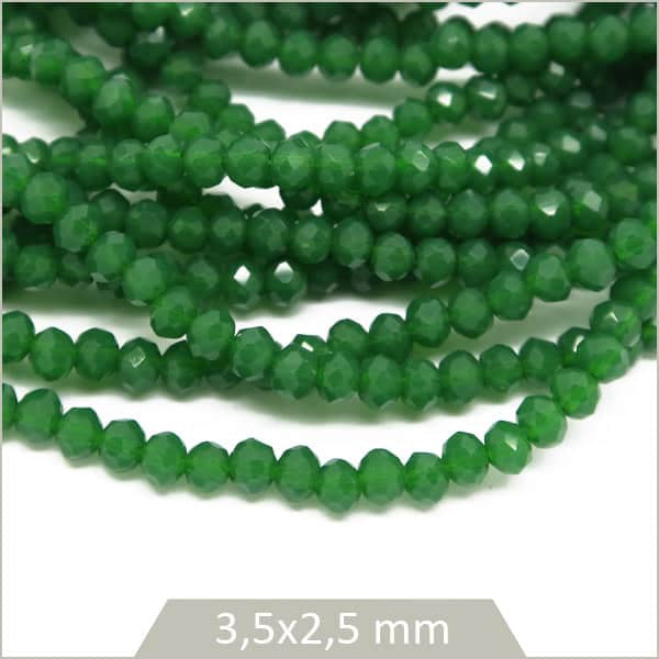 Perles donut vert bresil en gros