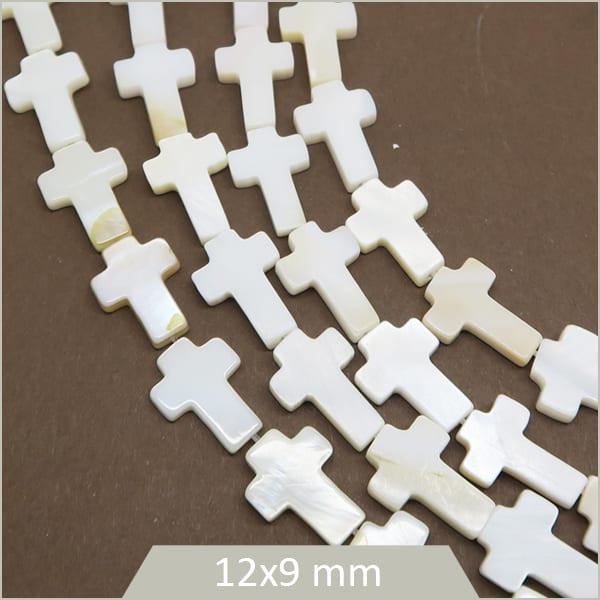 Fournisseur perles croix en nacre