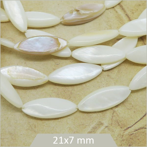 Perles en coquillage pour bijoux fantaisie