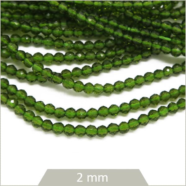 Perles verre facettes création de bijoux